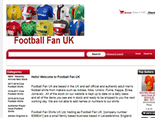 Tablet Screenshot of footballfanuk.com